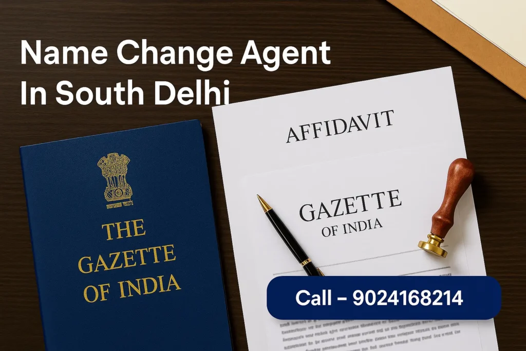 Name Change Agent in South Delhi